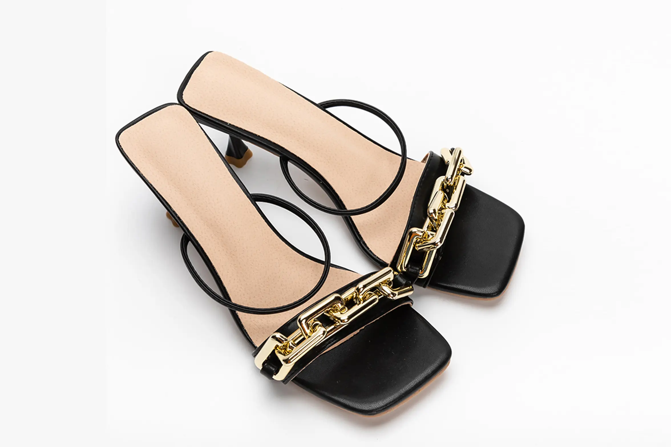 Ladies' Elegant Pumps with Decoration