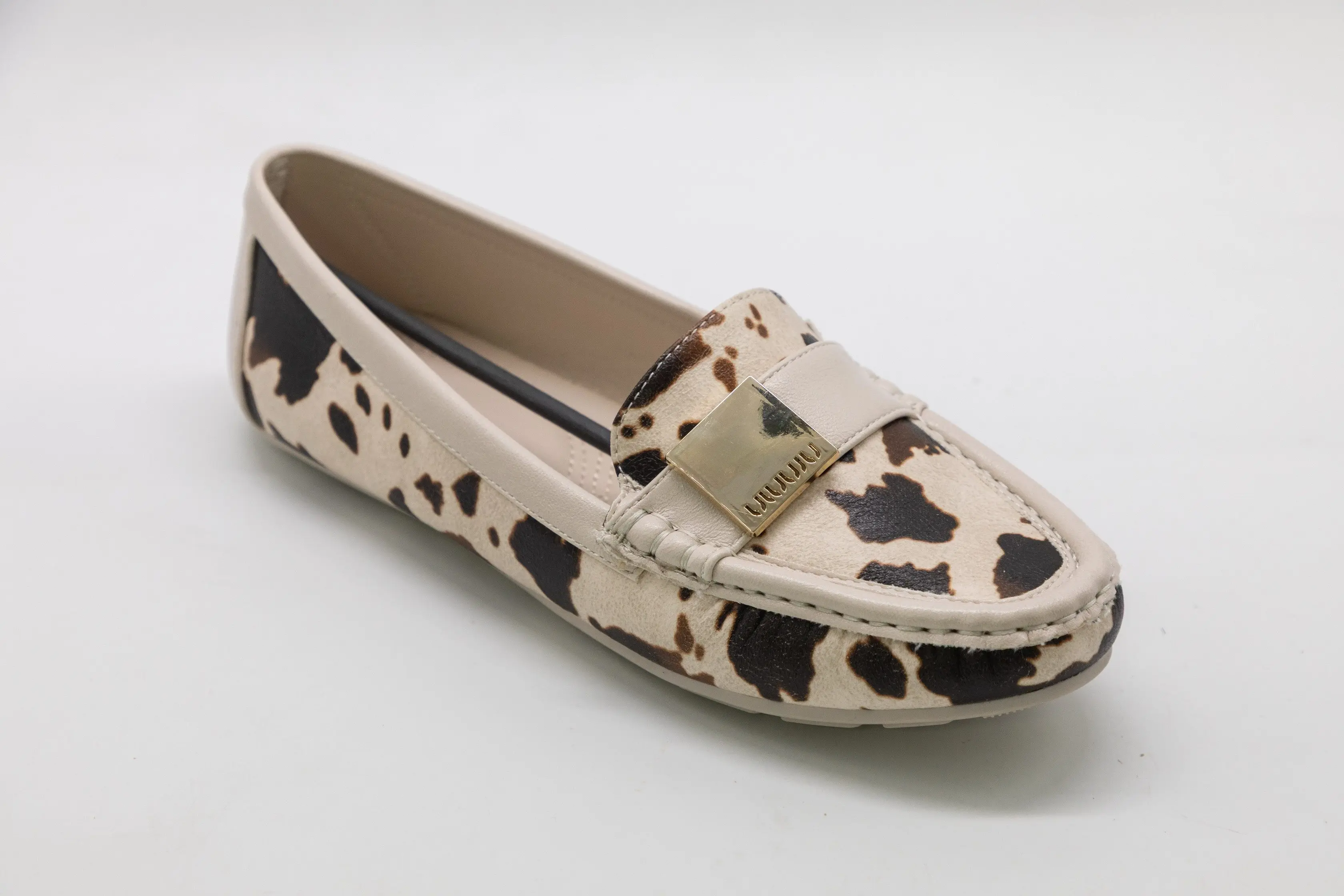Customization Trendy Animal Print Women Loafers