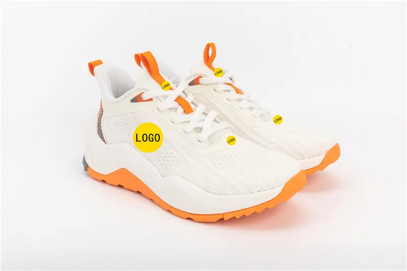White women's fashion running shoes